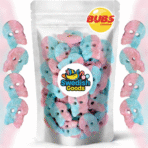 Lielie BUBS galvaskausi ar BUBBLEGUM garšu 500g