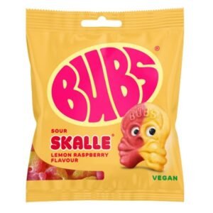 bubs mini lemon raspberry skulls