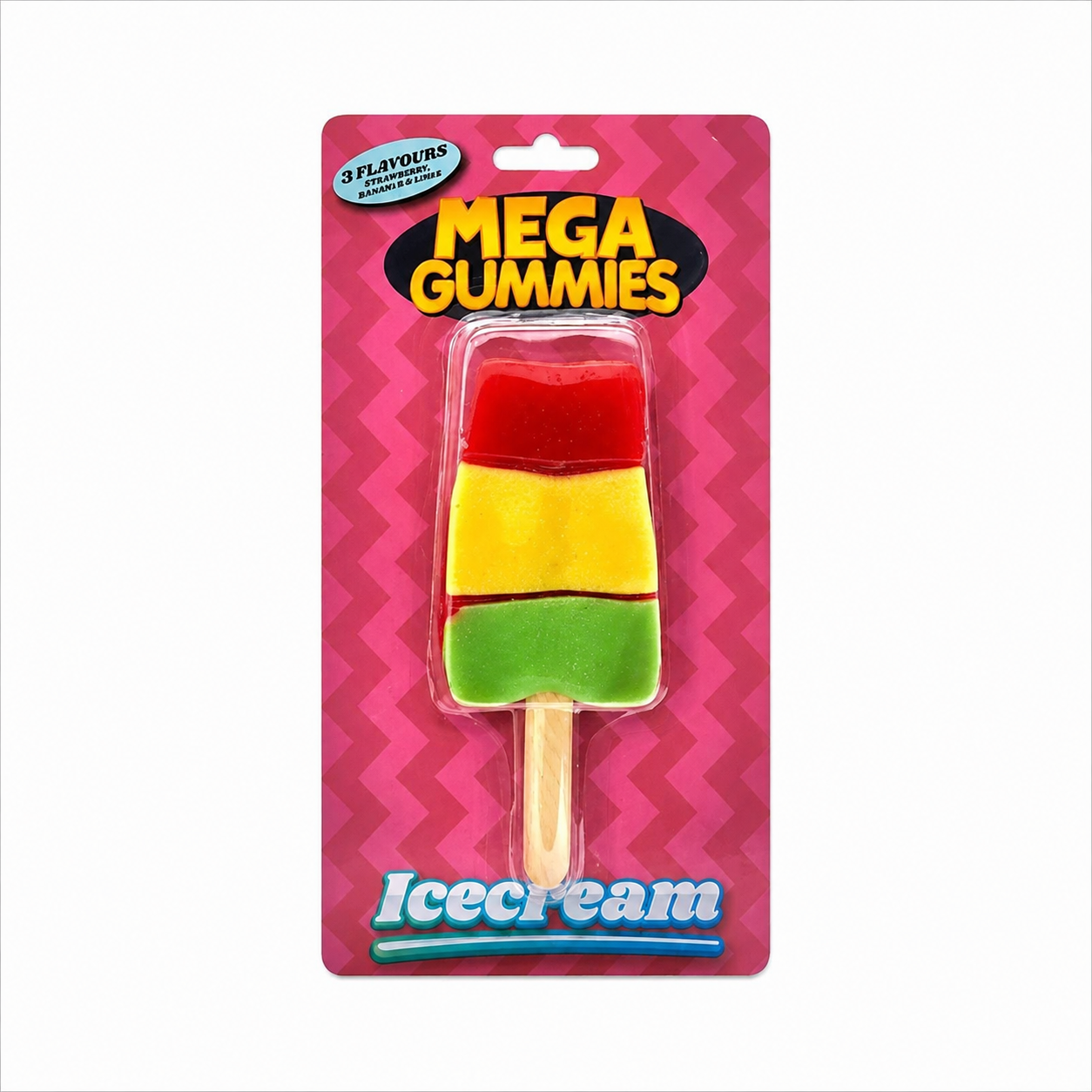 saldejums Mega Gummies XL saldējums- konfekte 120g - Image 1